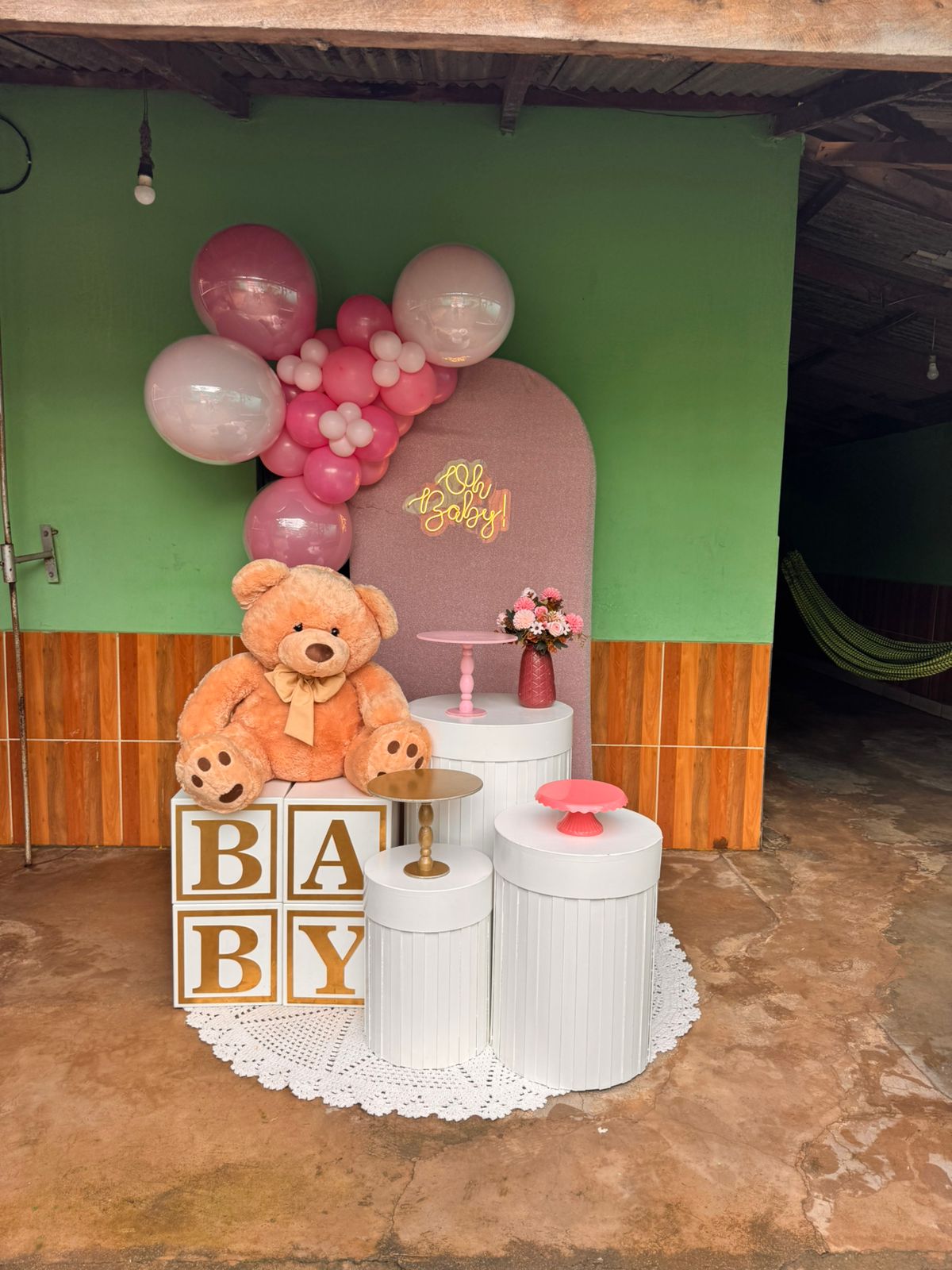 Decoração chá de bebê Porto Velho