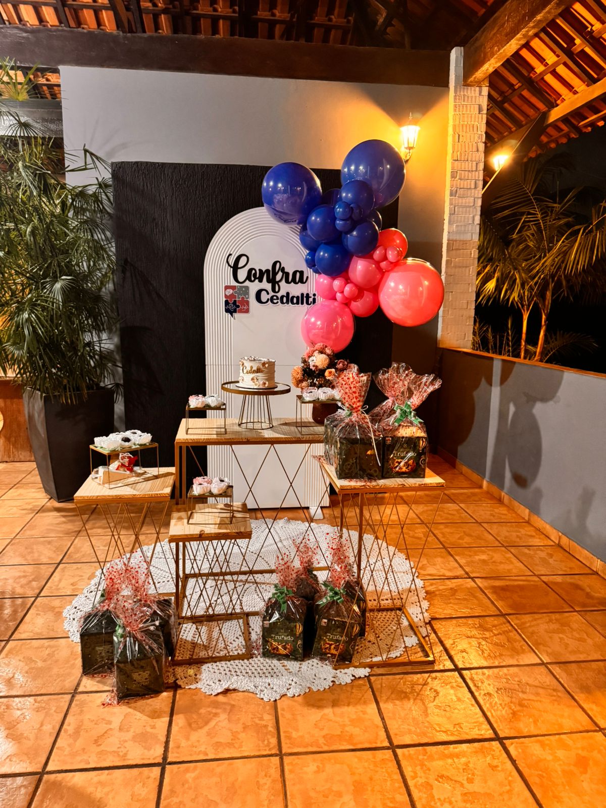 Decoração confraternização Porto Velho