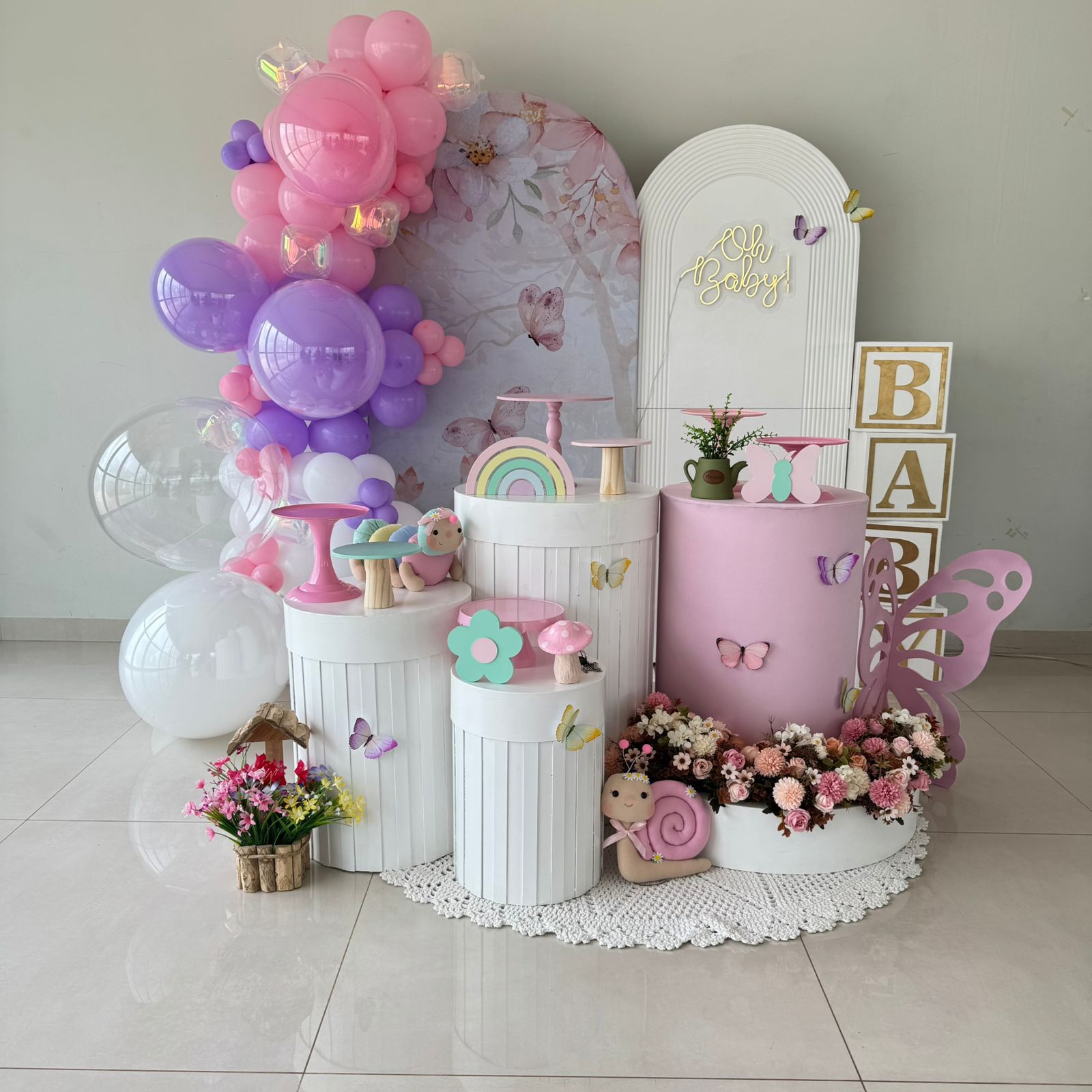 Decoração festa infantil feminina Porto Velho