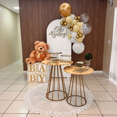 Decoração de chá de bebê tema Chá de bebê ursinho em Porto Velho