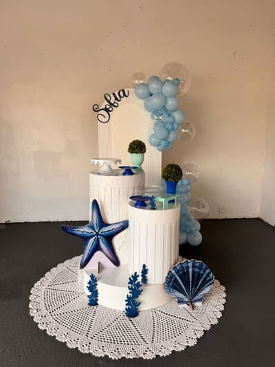 Decoração de festa infantil tema Fundo do mar em Porto Velho
