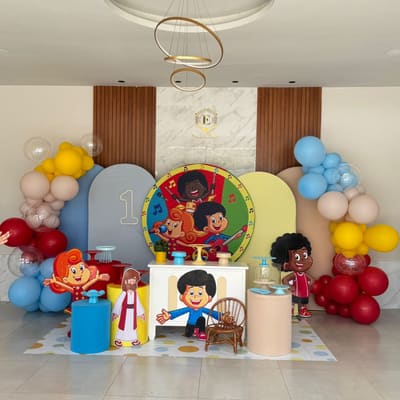 Decoração de festa infantil tema 3 Palavrinhas em Porto Velho